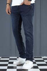 TrueForm Slim Fit Turbo Jeans In Berry Blue